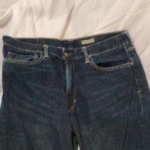 Dark blue Polo denim jeans.. straight leg